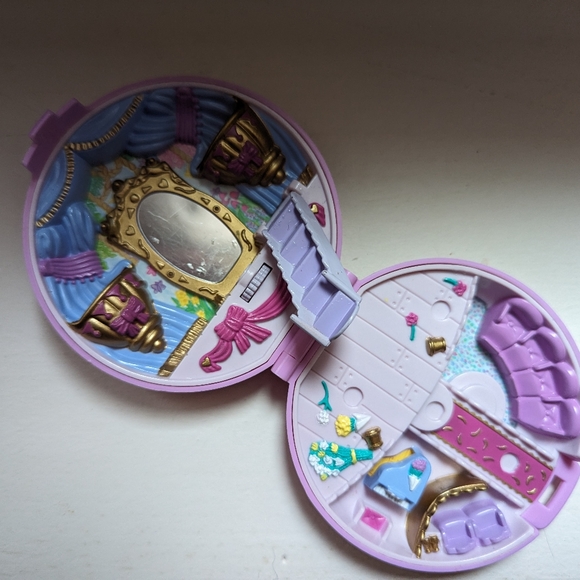 Rare Vintage 1993 Bluebird Polly Pocket Ballerina Compact Only - Picture 2 of 8